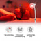 Resty® Infraroodlamp - 275W - Rood Licht Therapie - Timer - Draaibare Kop - Enkele