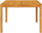 vidaXL Tuintafel 110x110x75 cm massief acaciahout