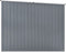vidaXL - Tuinschuur - 195x198x159 - cm - gegalvaniseerd - staal - grijs