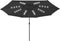vidaXL - Parasol - met - LED-verlichting - 400 - cm - zwart