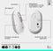 Logitech POP - Draadloze Bluetooth Muis - Silent Touch - Wit