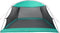 vidaXL - Camping - Muggennet - met - Deur - Groen - voor - 4 - Personen - - - Waterdicht