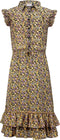Retour Jeans Bella - Meisjes Jurk - Enkellang met volantmouwen - Maat 146/152 (2022)