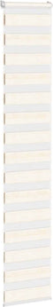 vidaXL - Zebra - rolgordijn - 40x200 - cm - stofbreedte - 35,9 - cm - marmerbeige