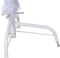 vidaXL - Kunstkerstboom - met - standaard - half - 120 - cm - PVC - wit