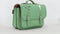 Own Stuff Lederen Boekentas Dino - Pastel groen - Lagere school