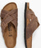 Birkenstock Lugano - Slipper - Nubuckleer - Tabacco Brown - Smal - 43