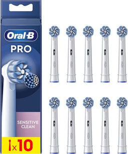 Oral-B Pro Sensitive Clean - Opzetborstels - Extra zachte borstelharen - 10 stuks