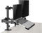 Gembird MA-DA-03 - Bureaustandaard met monitorarm en notebookstandaard - VESA 75/100 mm - Zwart