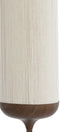 Light & Living Vloerlamp Dania - Crème/Bruin - Ø23x159cm - Modern - Staande lampen voor Woonkamer - Slaapkamer