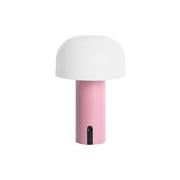 Leitmotiv Tafellamp – Snoerloos & Dimbaar – Ø15,5 x 24 cm – Vervaagd Roze