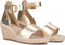 POSH by Poelman DADU - Dames Sandalen - Gespsluiting - Goud - Maat 37