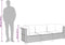 vidaXL - Tuinbank - 3-zits - met - kussens - poly - rattan - beige