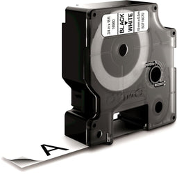 Dymo D1 - Printerlabel - Zwart op wit - 19mm x 5.5m