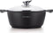 Royalty Line® BS24M Braadpan Inductie - Ø 24 cm / 3.8 Liter Soeppan Inductie - Kookpan Met Antiaanbaklaag - Pan Voor Alle Warmtebronnen - Zwart