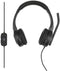 Kensington H1000 - USB-C On-Ear Hoofdtelefoon - Ruisonderdrukkende microfoon - Zwart