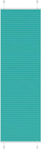 vidaXL - Plissé - rolgordijn - 65x200 - cm - stofbreedte - 64,4 - cm - petrol - groen
