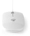 Nedis MSWD200 - Draadloze muis - 1000 dpi - Wit