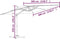 vidaXL - Zweefparasol - met - aluminium - paal - 300x300 - cm - taupe