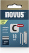 Novus Tools 042-0802 - Niet C 4/18mm - Smalle rug - 1000 stuks
