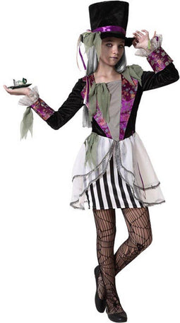 ATOSA - Hoedemaker vermomming, meisje - 104/116 (3-4 jaar)