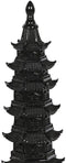Decoratieve figuren Home ESPRIT Zwart Orientaals 9 x 9 x 41 cm