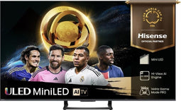 Hisense 65U7Q (2025) - Ultra HD TV - Mini-LED 220+ dimming zones - Zwart