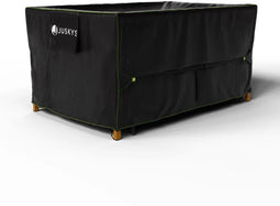Juskys CoverSafe Pro - Tuinmeubelhoes - Waterdicht 150 x 90 x 75 cm - Zwart