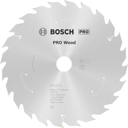 Bosch 2 608 837 685 - PRO Wood cirkelzaagblad - Lange levensduur - Diameter 165 mm