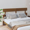 vidaXL - Hoofdbord - 184x3x81 - cm - massief - grenenhout - honingbruin