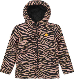 Tumble 'N Dry Meisjes Jas - Maat 116 - Waterafstotend - Zebraprint