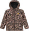 Tumble 'N Dry Meisjes Jas - Maat 116 - Waterafstotend - Zebraprint