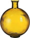 Mica Decorations Firenza - Bol vaas - Gerecycled glas - Oker - 34 x 42 cm