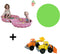Zandbak Schelp Roze + Androni shovel