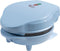 Bestron AMW500B - Mini-wafelijzer - Antiaanbaklaag 550 Watt - Babyblauw