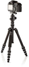 Nedis TPOD4444BK - Mini-tripod - Aluminium met panoramisch hoofd - Zwart