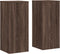 vidaXL - Plantenstandaards - 2 - st - 30x30x70 - cm - bewerkt - hout - bruin - eiken