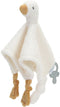 Little Dutch - Newborn Naturals - Knuffeldoekje Baby Goose - Wit