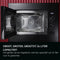 AEG OS5CM34MB - Combi magnetron - 34 liter - LED-display