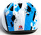 Volare Kinder Fietshelm - XS - Blauw Wit - 47-51 cm - extra klein model