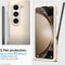 Spigen ACS06210 - Soft case - Slank design met Air Cushion technologie - Beige
