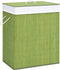 vidaXL - Wasmand - met - 1 - vak - 83 - L - bamboe - groen