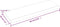 vidaXL - Wandschap - 60x20x2 - cm - behandeld - massief - eikenhout - lichtbruin