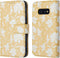iMoshion Hoesje Geschikt voor Samsung Galaxy S10e Hoesje Met Pasjeshouder - iMoshion Design Bookcase smartphone - Geel / Yellow Flowers