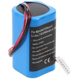 Battery suitable for Marshall Kilburn II, Li-ion, 7.4V, 6400mAh, 47.4Wh