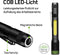 GP C33 LED Zaklamp - 150 Lumen - Aluminium Antislip - Zwart/Groen