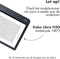 imoshion E-reader Hoesje - Geschikt voor Kobo Libra H2O - Design Slim Hard Case Sleepcover Bookcase met stand - Black Graphic