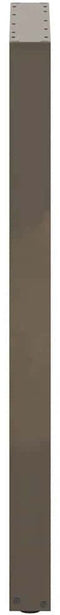 vidaXL - Salontafelpoten - 2 - st - U-vormig - 60x(110-111) - cm - staal - naturel