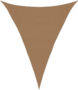vidaXL - Zonnezeil - 160 - g/m² - 3x4x4 - m - HDPE - taupe