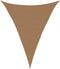 vidaXL - Zonnezeil - 160 - g/m² - 3x4x4 - m - HDPE - taupe